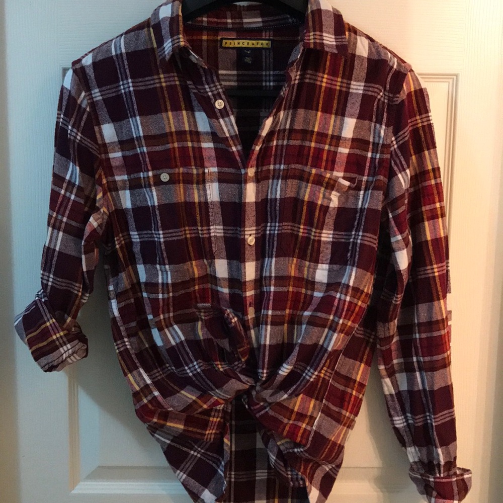 Buttoned up Longsleeve Flannel Top